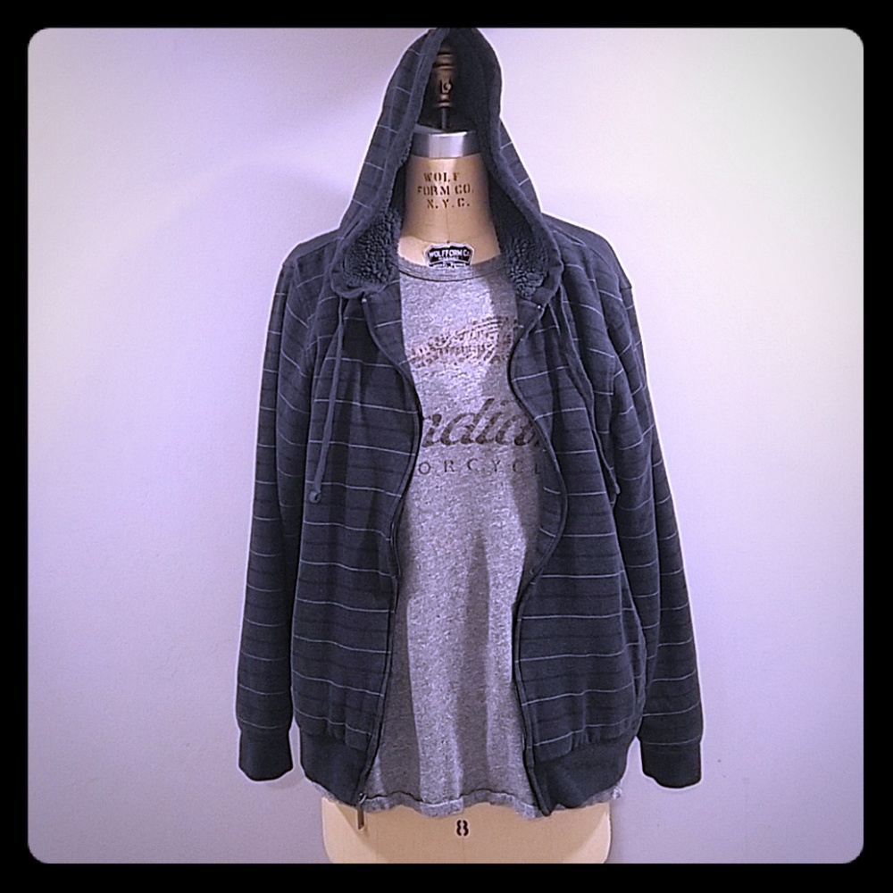 O'Neill Lined Zip-Up Hoodie/Jacket Size M